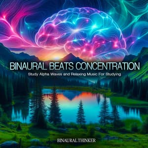 Binaural Beats Concentration - Study Alpha Waves and Relaxing Music For Studying - Binaural Thinker