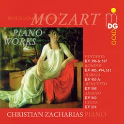 Mozart: Piano Works, Fantasias and Rondos - Wolfgang Amadeus Mozart