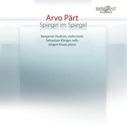 Pärt: Spiegel im Spiegel - Arvo Pärt