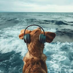 Oceanic Tunes: Beachside Serenity for Dogs - Dog Music Library