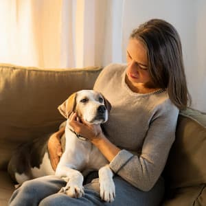 Vibraciones De Relajación Para Perros: Música Lofi Para Chill - Atmósferas de Lluvia