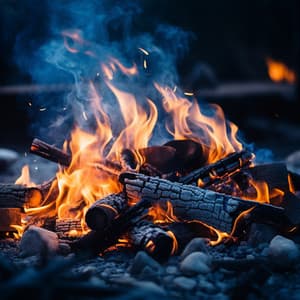 Bonfire Dreams: Finding Peace in Nature - Nature & Sounds Backgrounds