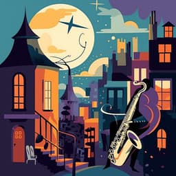 Street Art Grooves: Vibrant Jazz Music - Upbeat Music Cafe