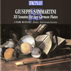Sammartini: XII Sonatas for two German Flutes - Giovanni Battista Sammartini