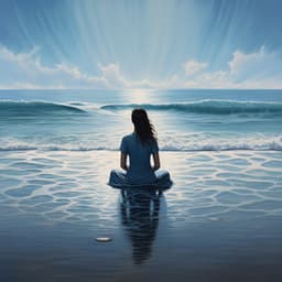 Concentración Binaural En La Costa: Olas Focalizadas - Arrastre de ondas cerebrales de latidos binaurales