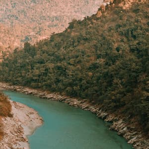 Relaxing by the River: Chill Music Water's Flow - River Sounds