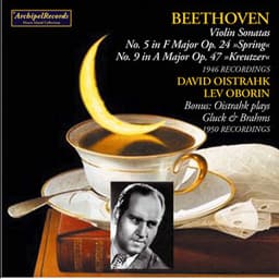 Beethoven: Violin Sonatas Nos. 5 & 9 - David Oistrakh