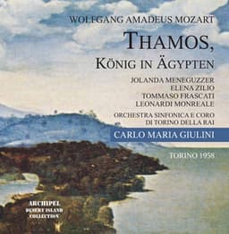 Mozart: Thamos, König in Ägypten, K. 345 - Fernando Cajati
