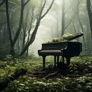 Retiro En La Montaña: Ecos De Piano En Paz En Los Picos Majestuosos - Radio relajante con piano