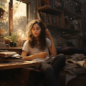 Study by the River: Calming Water Ambience - Einstein Study Music Experience