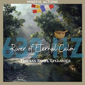 639 Hz River of Eternal Calm: Tibetan Bowl Lullabies - Mindful Actions