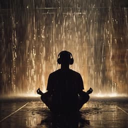 Rain Meditation Harmony: Serene Droplets Flow - Flute Meditation