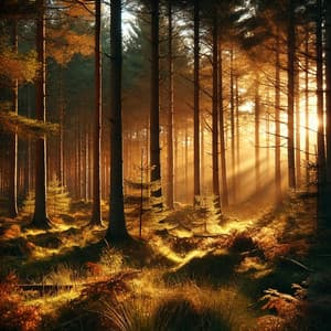 100 Waves: Sunbeam Pines - Nature Sound Collection
