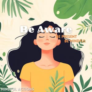 Be Aware, Be Present, Be Mindful - Mindful Actions