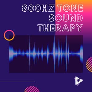 800Hz Tone Sound Therapy - Tinnitus Relief Sessions ASMR