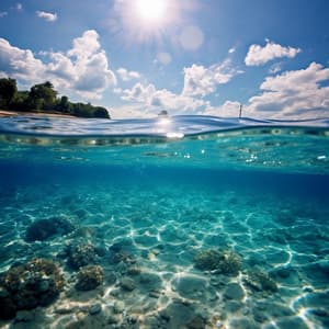 Olas De Trabajo Sincronizadas: Música Del Océano - Tranquilo Sereno