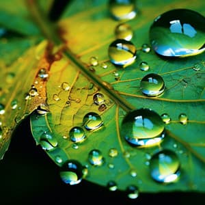 Liquid Harmony: Raindrop Symphony - I-Existence