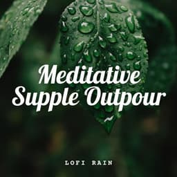 Lofi Rain: Meditative Supple Outpour - Water and River Sounds
