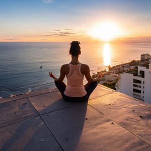 Lofi Temple Silence: Gentle Sounds for Deep Meditation and Mindfulness - Transcendental Meditation