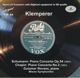 LP Pure, Vol. 32: Klemperer Conducts Schumann & Chopin - Guiomar Novaes
