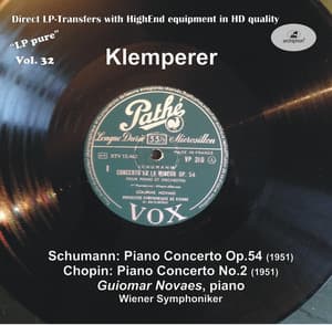 LP Pure, Vol. 32: Klemperer Conducts Schumann & Chopin - Guiomar Novaes