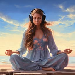 Binaural Harmony: Sonic Ocean Meditation Symphony - Happy Music for Retail Stores
