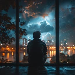 Relajación Bajo El Trueno: Paz Binaural - Relajante de buey de almizcle