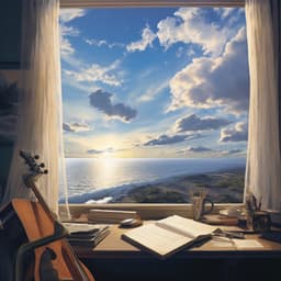 Tidal Hymn of Academic Relaxation: Music for Study - Waves in Regression