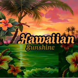 Hawaiian Sunshine: Island Breeze, Tropical Whisper, Polynesian Vibe - Hawaii Soothing Waves