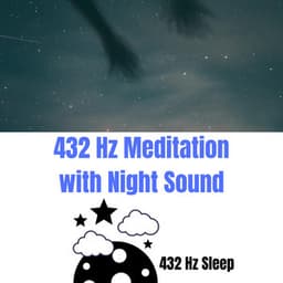 432 Hz Meditation with Night Sound - 432 Hz Sleep