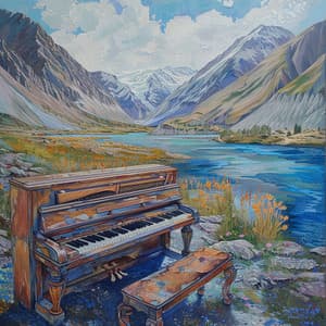 Ecos Tejidos: Tapiz De La Música De Piano - Consorte del tiempo de relajación