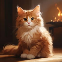 Música Combinada Con Fuego: Serenidad Para Mascotas Junto Al Fuego - Bosque ambiental