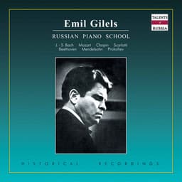 J.S. Bach, Mozart & Others: Piano Works - Emil Gilels