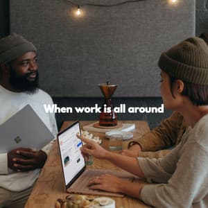 When work is all around - Musica del lobby del Hotel