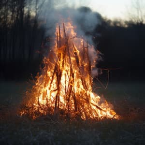 Work Ambience: Binaural Fire for Productivity - Earth Frequencies and 432 Hz Frequencies