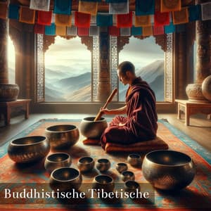 Buddhistische Tibetische: Klangschalen Musik, Dalai Lama, Meditation und Spirituelle Entwicklung - Zen Buddhismus Regeneration Sammlung