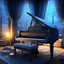 Piano for Sleep: Lullabies in Starlit Silence - Relaxed Piano Music