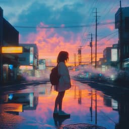 Peaceful Night Skies - Coffe Lofi