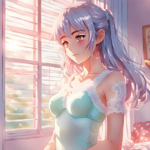 Night Sakura: Lofi Vibes for Study & Chill - Anime Girl Lofi