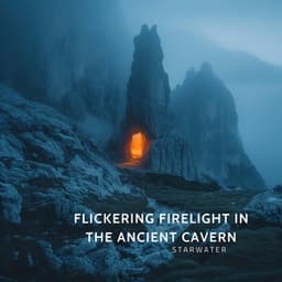 Flickering Firelight in the Ancient Cavern - Starwater
