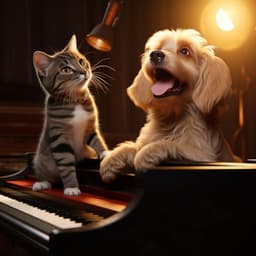 Playful Paws: Piano Pets Symphony - Piano Animal