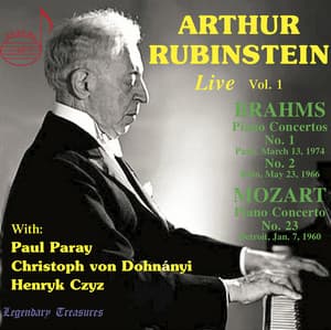 Arthur Rubinstein Live, Vol. 1 - Arthur Rubinstein