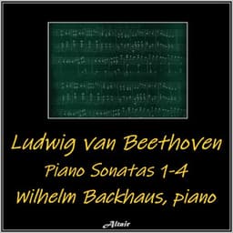 Beethoven: Piano Sonatas 1-4 - Ludwig van Beethoven