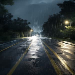 Rain Meditation for Work Focus - Christian Instrumental Guitar Music