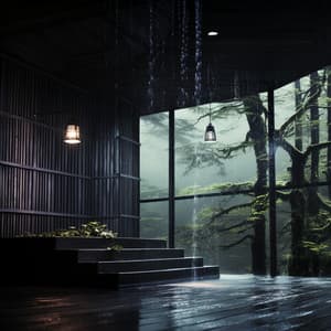 Binaural Rain Spa: Gentle Shower Melodies - Binaural Healing