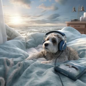 Dog Oceanside: Playful Breeze Rhythm - Beautiful Noises Collection
