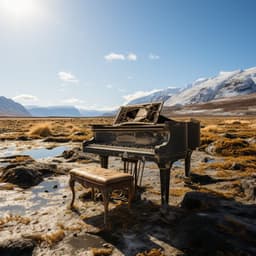 Estudio En El Piano: Ritmo De Pensamientos Enfocados - Piano romántico para leer