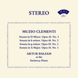Clementi: Sonatas for Piano - Muzio Clementi