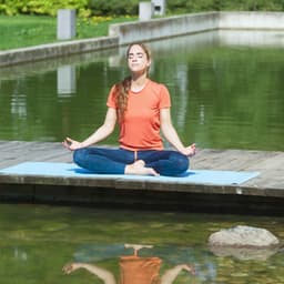 Binaural Reflections: Calm Water Meditation - Solfeggio Frequencies for Meditation