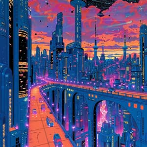 Armonía Lofi: Los Ecos Urbanos Se Relajan - Café del domingo por la noche